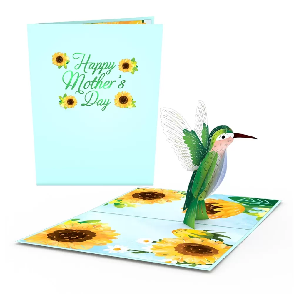 Lovepop Greeting Cards | Mother'S Day 5/11 | Mother's Day Sunflower Hummingbird Pop-Up Card