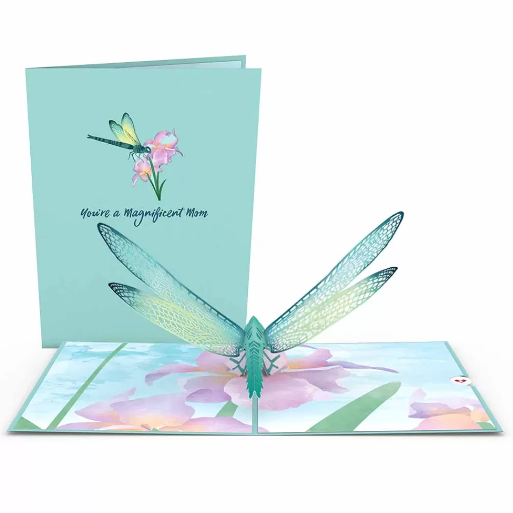 Lovepop Greeting Cards | International Women'S Day 3/8 | Mother's Dragonfly Pop-Up Card