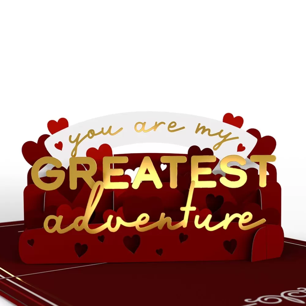 Lovepop Greeting Cards | Anniversary | My Husband, My Greatest Adventure Pop-Up Card