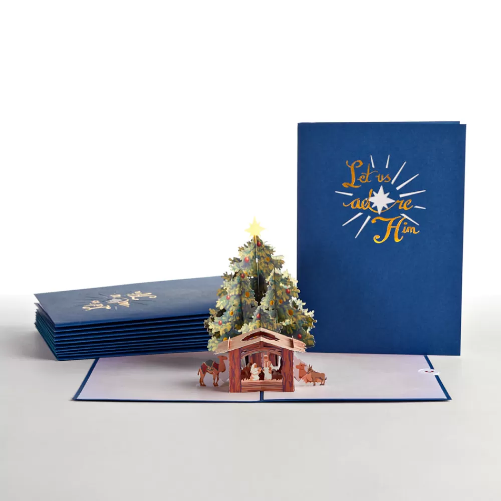 Lovepop Value Packs | Religious | Nativity Christmas Tree 12-Pack