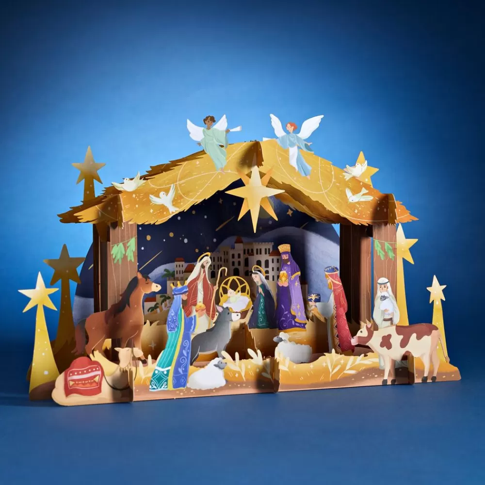 Lovepop Decor | Religious | Nativity Giant Pop-Up Gift