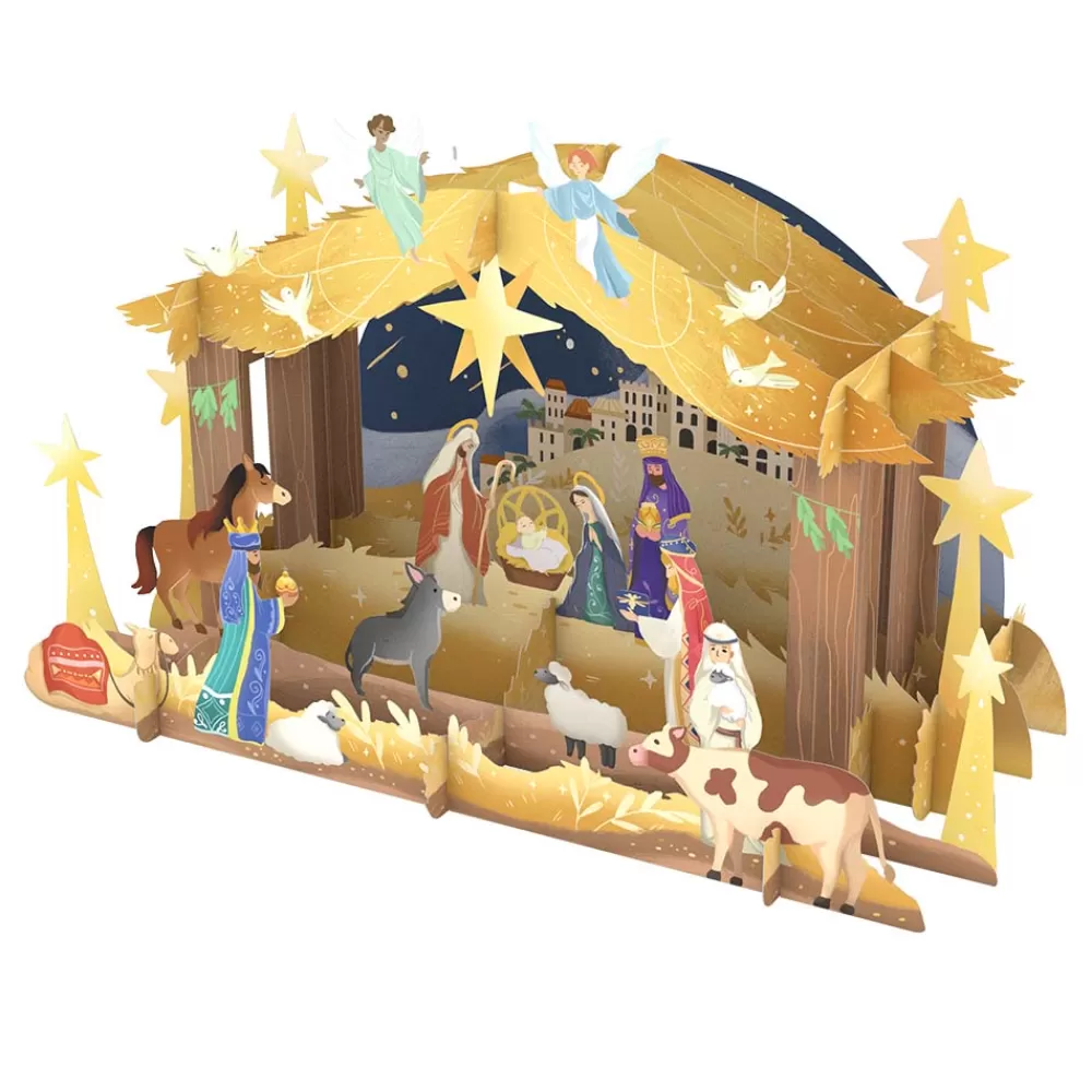 Lovepop Decor | Religious | Nativity Giant Pop-Up Gift