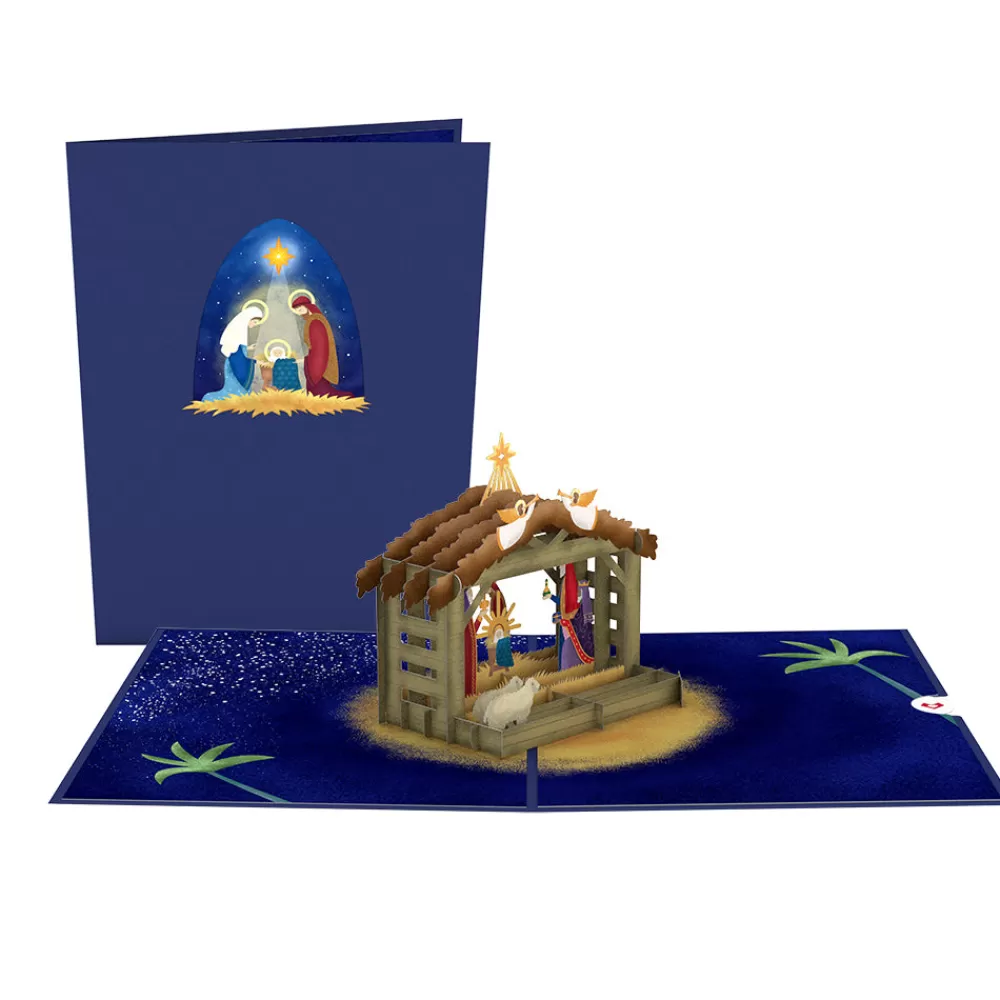 Lovepop Greeting Cards | Religious | Nativity Pop-Up Card