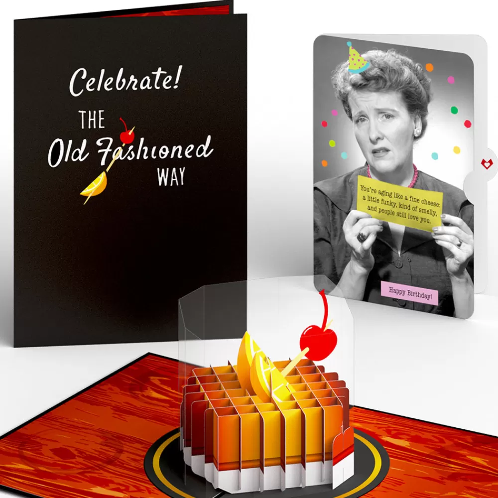 Lovepop Birthday | Old Fashioned Birthday Pop-Up Card and Sentiment Set