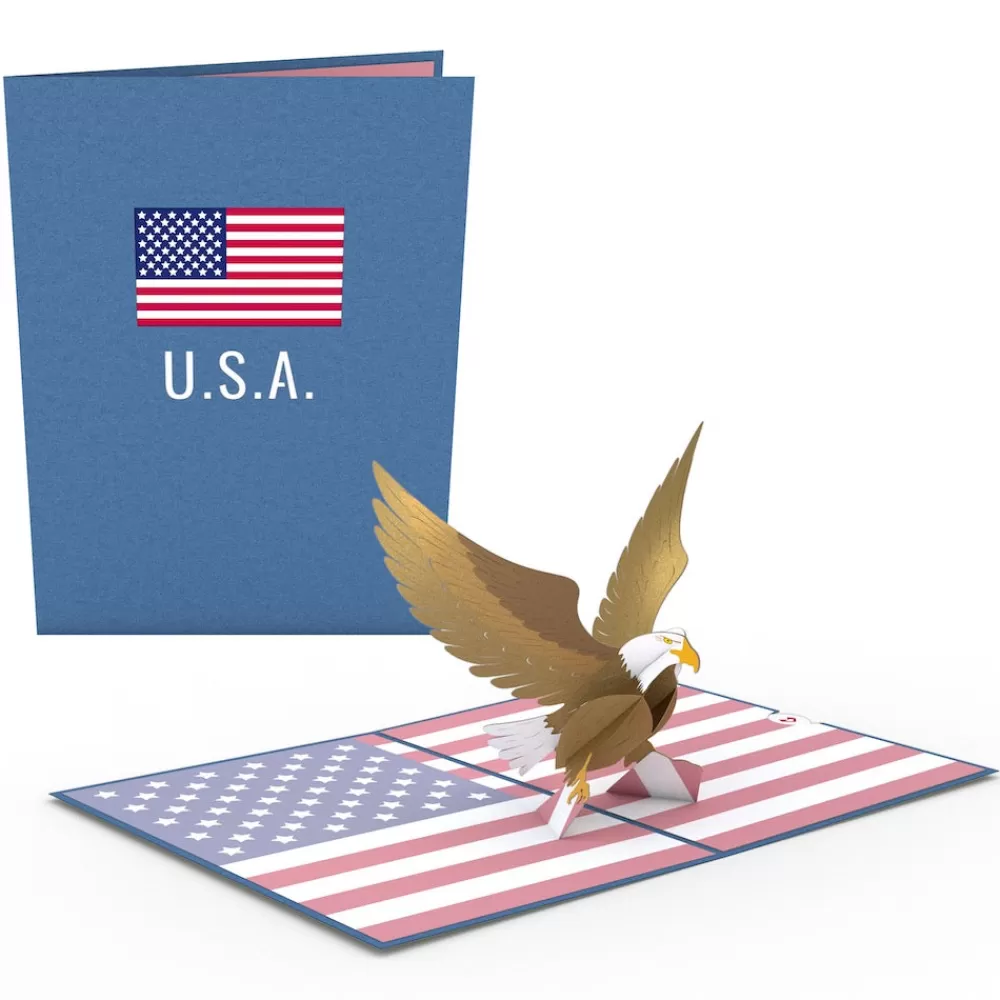 Lovepop Just Because | Independence Day 7/4 | Patriotic Eagle Pop-Up Card