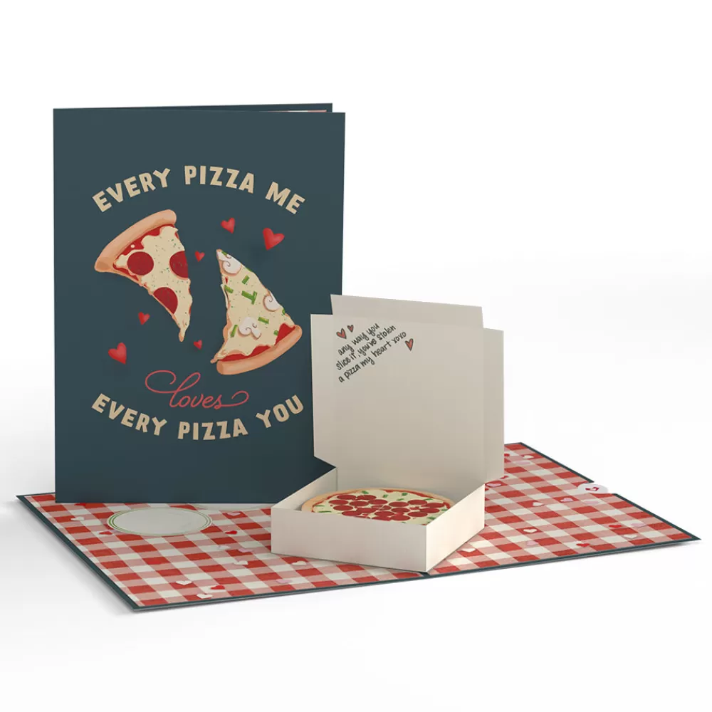 Lovepop Greeting Cards | Anniversary | Pizza Love Pop-Up Card