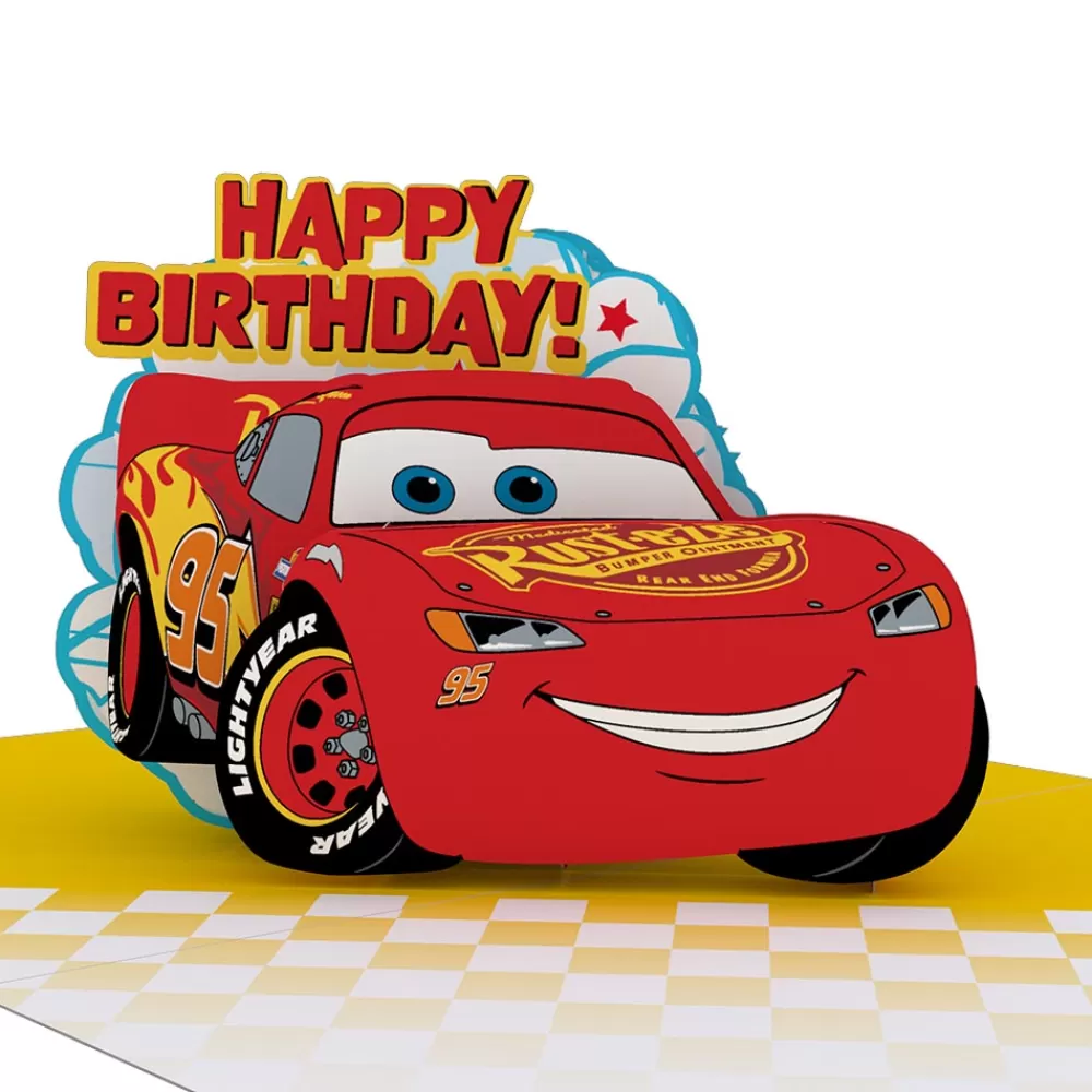 Lovepop Kids | Disney | Playpop Card™: Disney Pixar Cars: Lightning McQueen Birthday