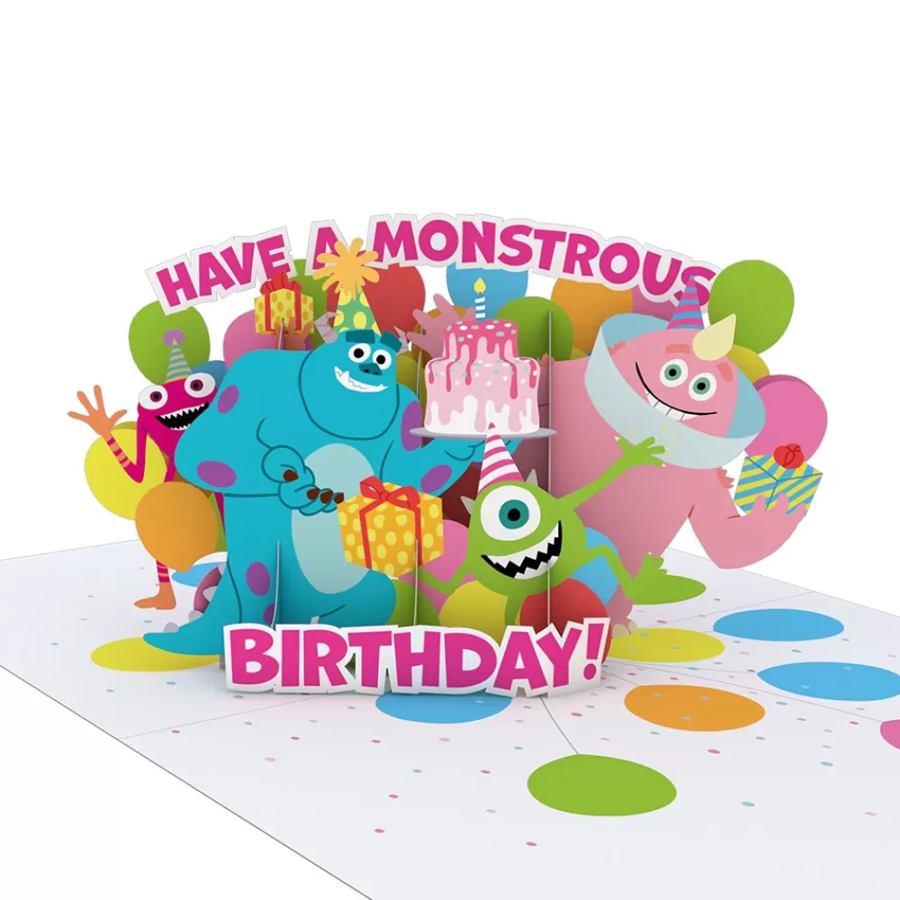 Lovepop Kids | Disney | Playpop Card™: Disney Pixar Monsters, Inc. Monstrous Birthday