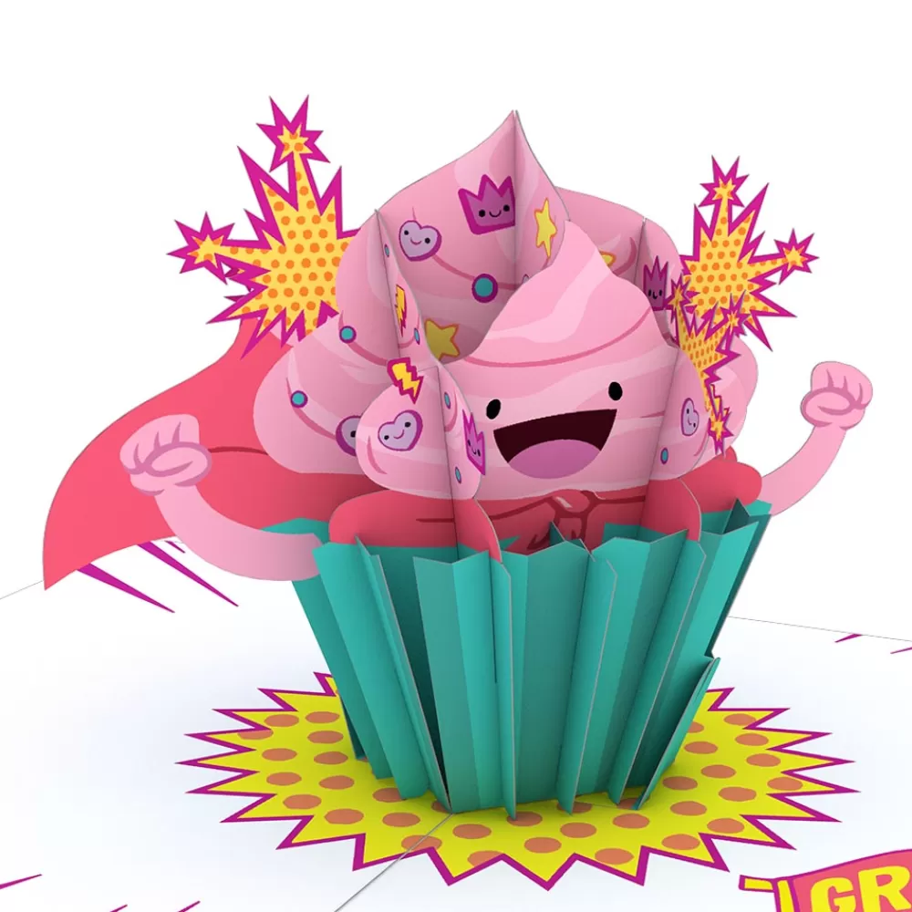 Lovepop Birthday | International Women'S Day 3/8 | Playpop Card™: Girl Power Birthday Cupcake