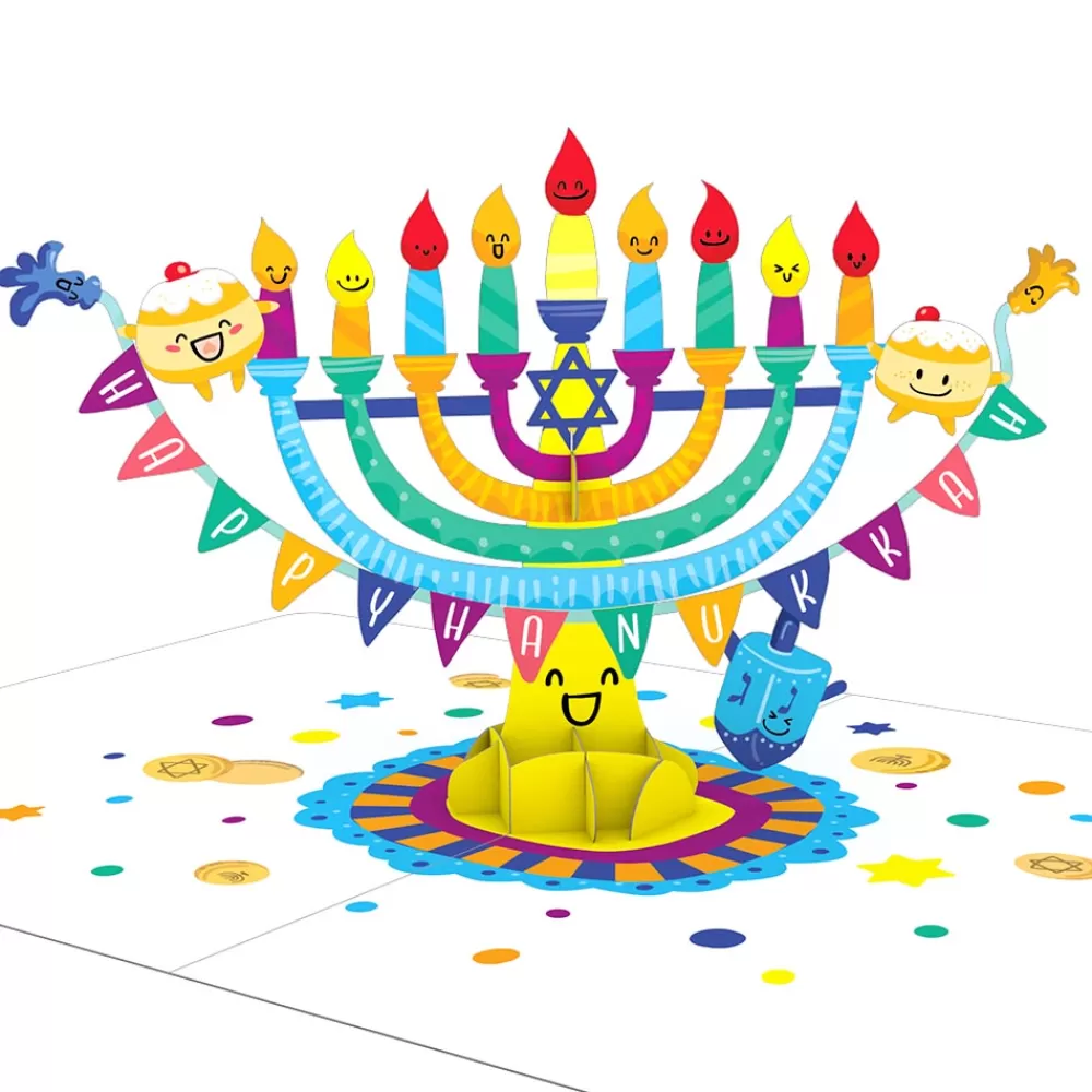 Lovepop Hanukkah 12/14 | Kids | Playpop Card™: Hanukkah Menorah