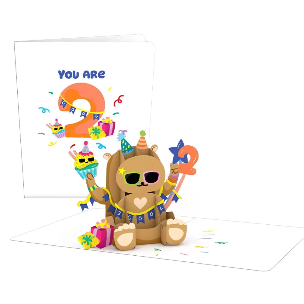 Lovepop Kids | Playpop Card™: 2nd Birthday Bear