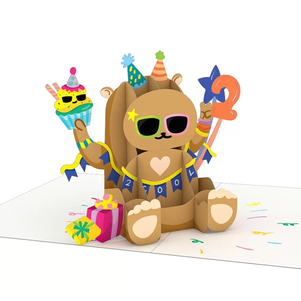 Lovepop Kids | Playpop Card™: 2nd Birthday Bear