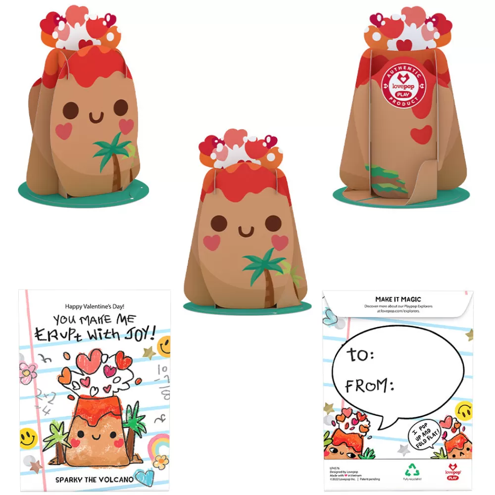 Lovepop Valentine'S Day 2/14 | Kids | Playpop Explorers™: Assorted Valentine's for Kids 8-Pack