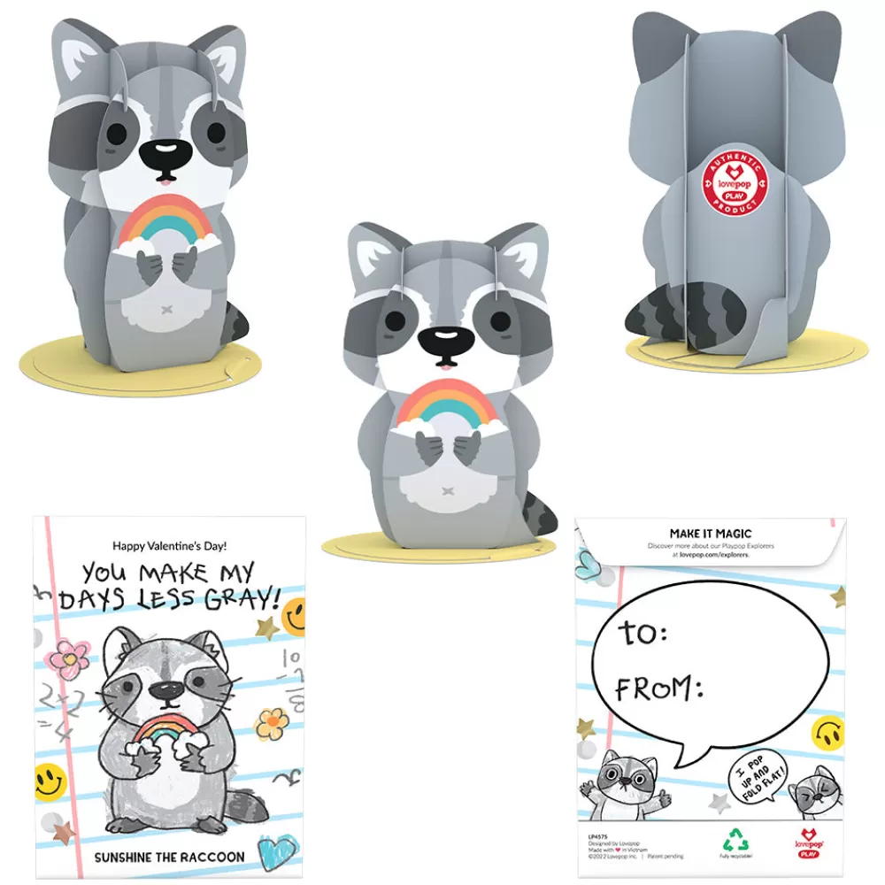 Lovepop Valentine'S Day 2/14 | Kids | Playpop Explorers™: Assorted Valentine's for Kids 8-Pack