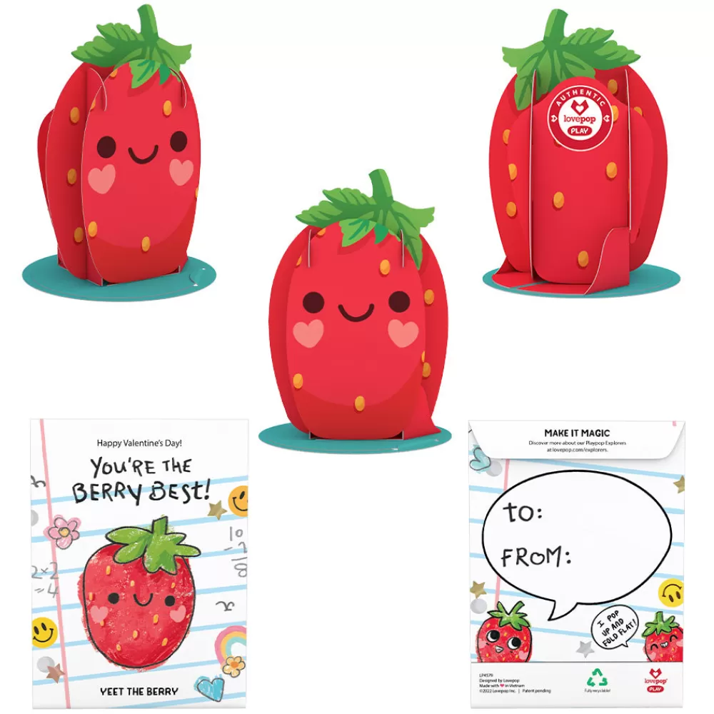 Lovepop Valentine'S Day 2/14 | Kids | Playpop Explorers™: Assorted Valentine's for Kids 8-Pack
