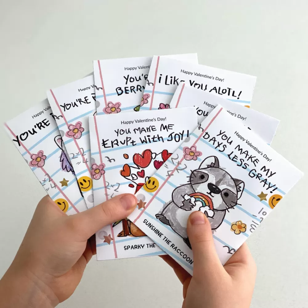 Lovepop Valentine'S Day 2/14 | Kids | Playpop Explorers™: Assorted Valentine's for Kids 8-Pack