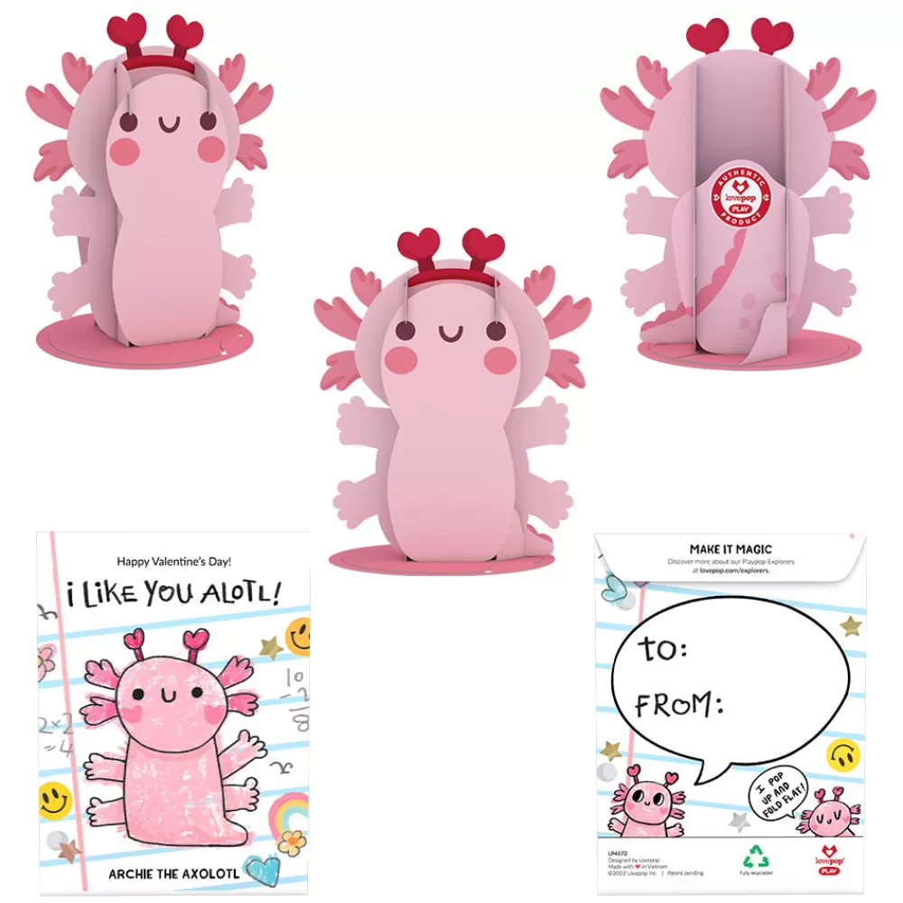 Lovepop Valentine'S Day 2/14 | Kids | Playpop Explorers™: Assorted Valentine's for Kids 8-Pack