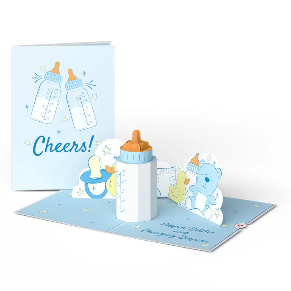 Lovepop Baby | Poppin' Bottles and Changing Diapers New Baby Pop-Up Card