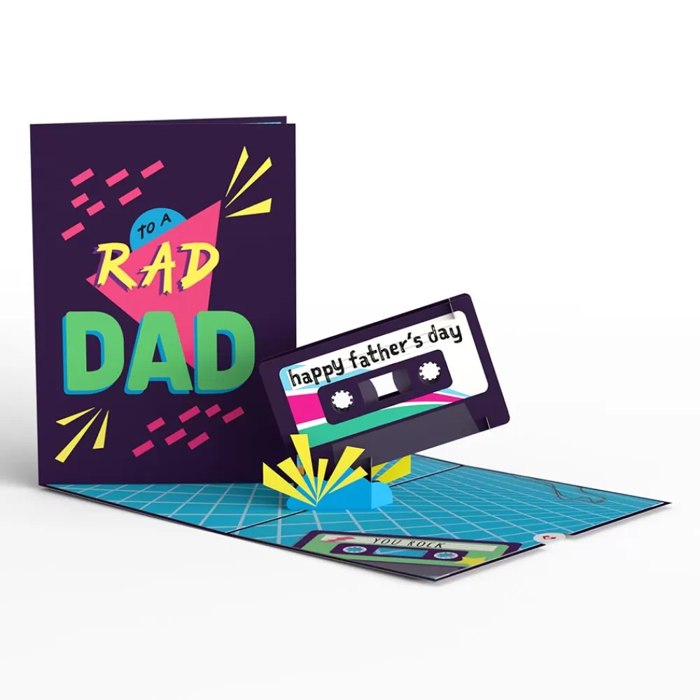 Lovepop Father'S Day 6/15 | Dad | Rad Dad Father's Day Pop-Up Card