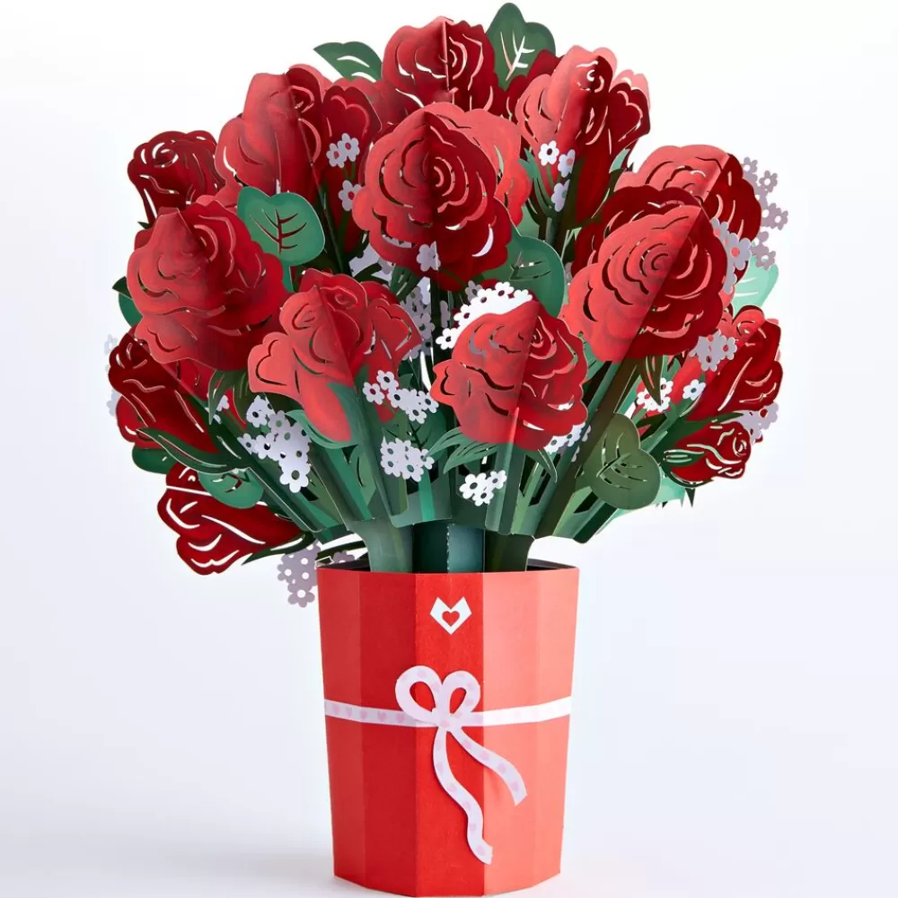 Lovepop Pop-Up Bouquets | Anniversary | Red Rose Bouquet