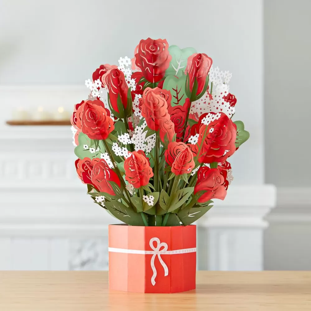 Lovepop Pop-Up Bouquets | Anniversary | Red Rose Grand Bouquet