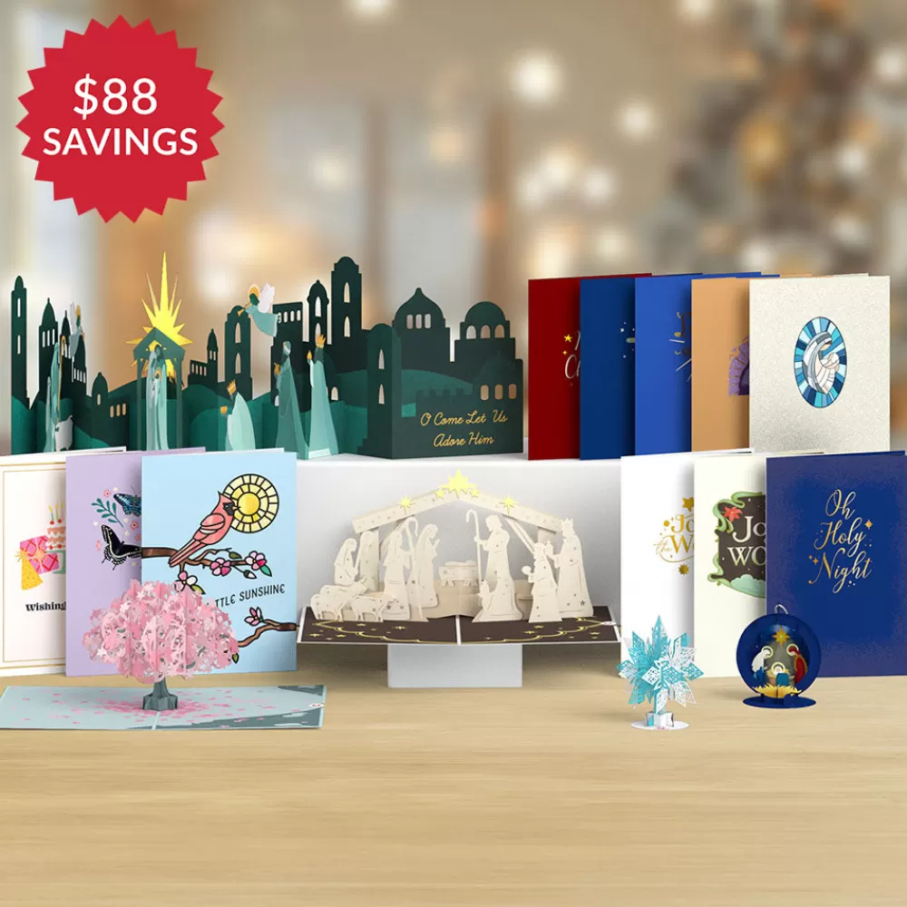 Lovepop Value Packs | Ornaments | Religious Christmas & Everyday Favorites Super Pack