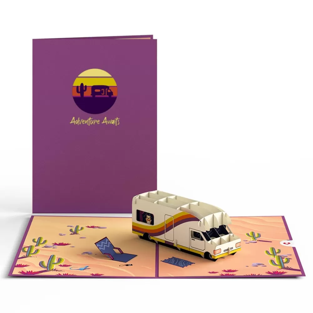 Lovepop Greeting Cards | Just Because | Road Trip Pop-Up Card