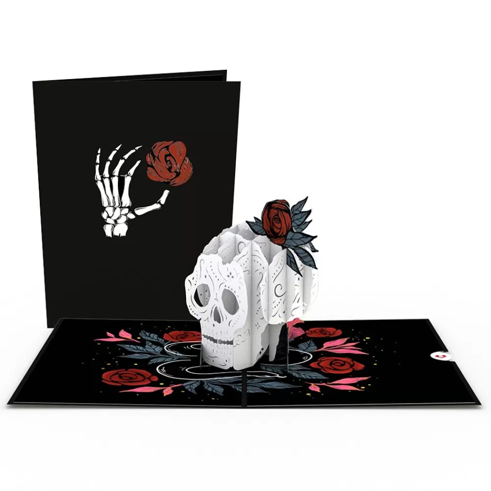 Lovepop Halloween 10/31 | Kids | Rose Skull Pop-Up Card