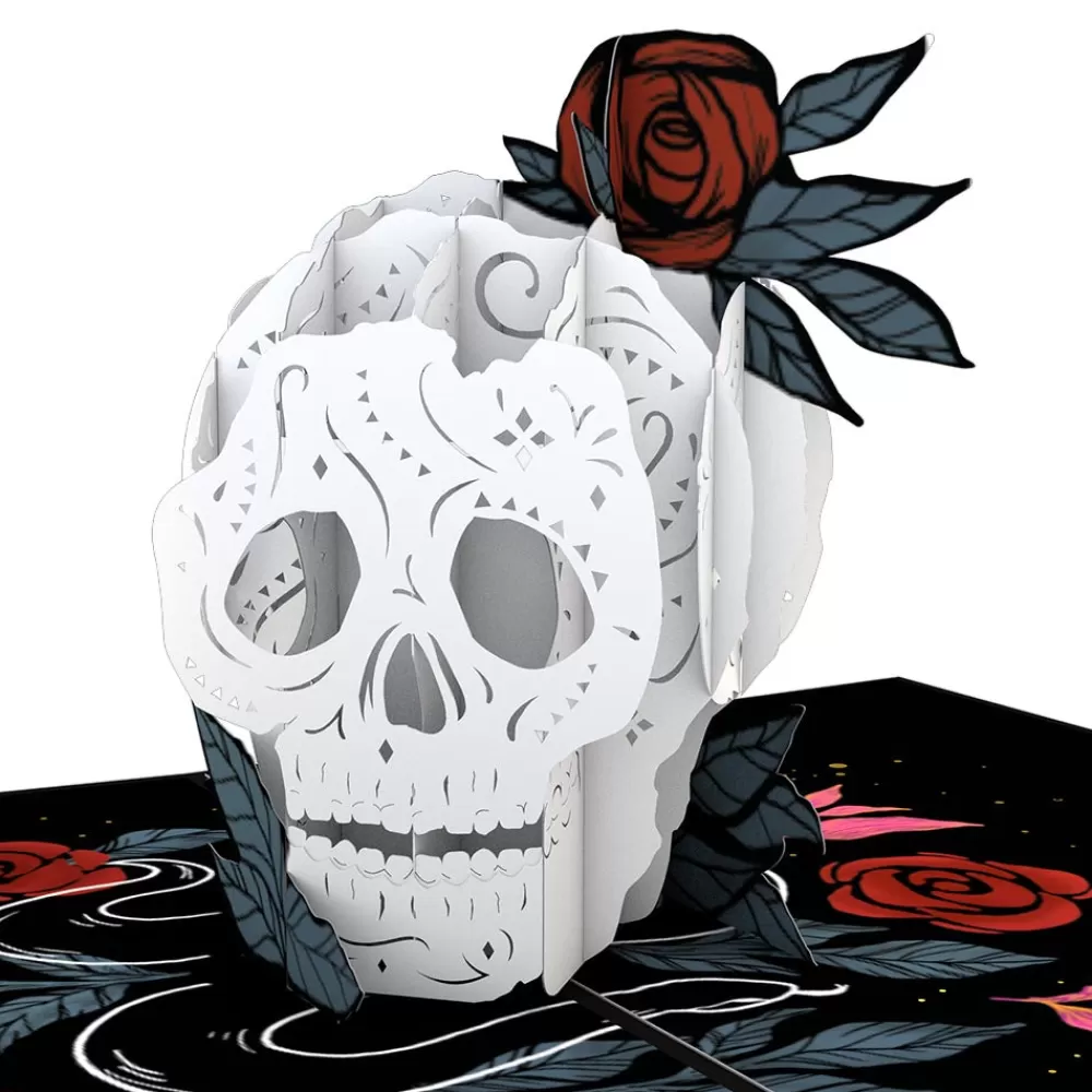 Lovepop Halloween 10/31 | Kids | Rose Skull Pop-Up Card