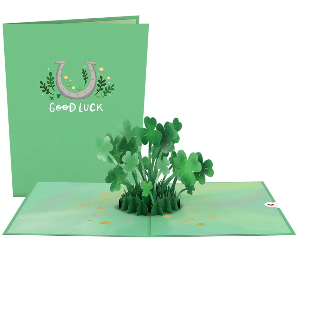 Lovepop Greeting Cards | St. Patrick'S Day 3/17 | Saint Patrick's Day Lucky Clover Pop-Up Card