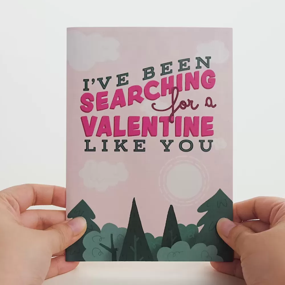 Lovepop Valentine'S Day 2/14 | Searching for a Valentine Like You Bigfoot Pop-Up Card