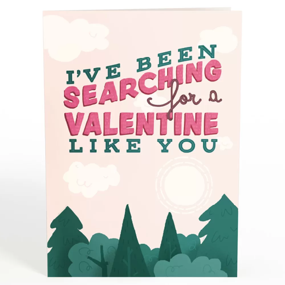 Lovepop Valentine'S Day 2/14 | Searching for a Valentine Like You Bigfoot Pop-Up Card