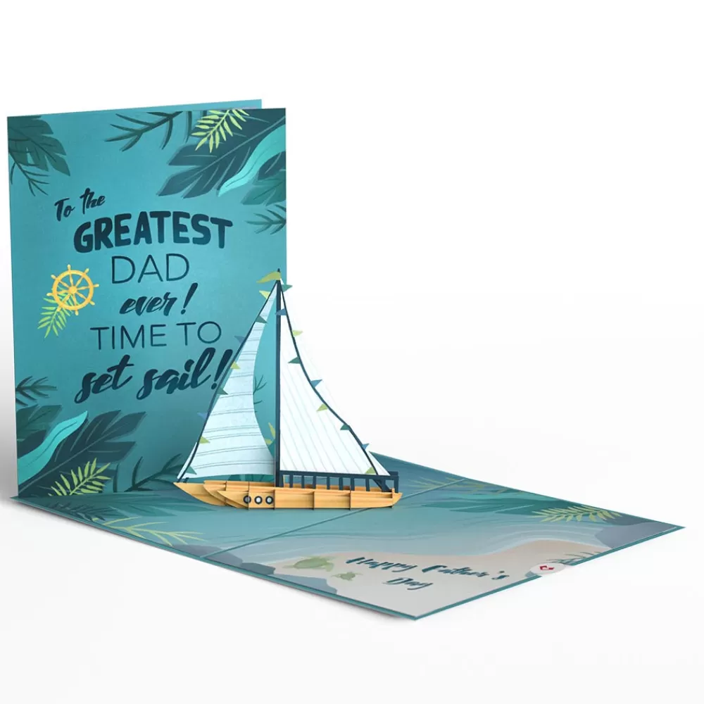 Lovepop Father'S Day 6/15 | Dad | Set Sail Father’s Day Pop-Up Card