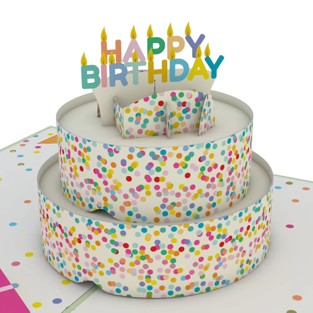 Lovepop Greeting Cards | Birthday | Sprinkles Birthday Cake Pop-Up Card