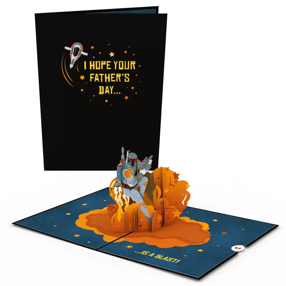 Lovepop Father'S Day 6/15 | Dad | Star Wars™ Boba Fett™ Father’s Day Pop-Up Card