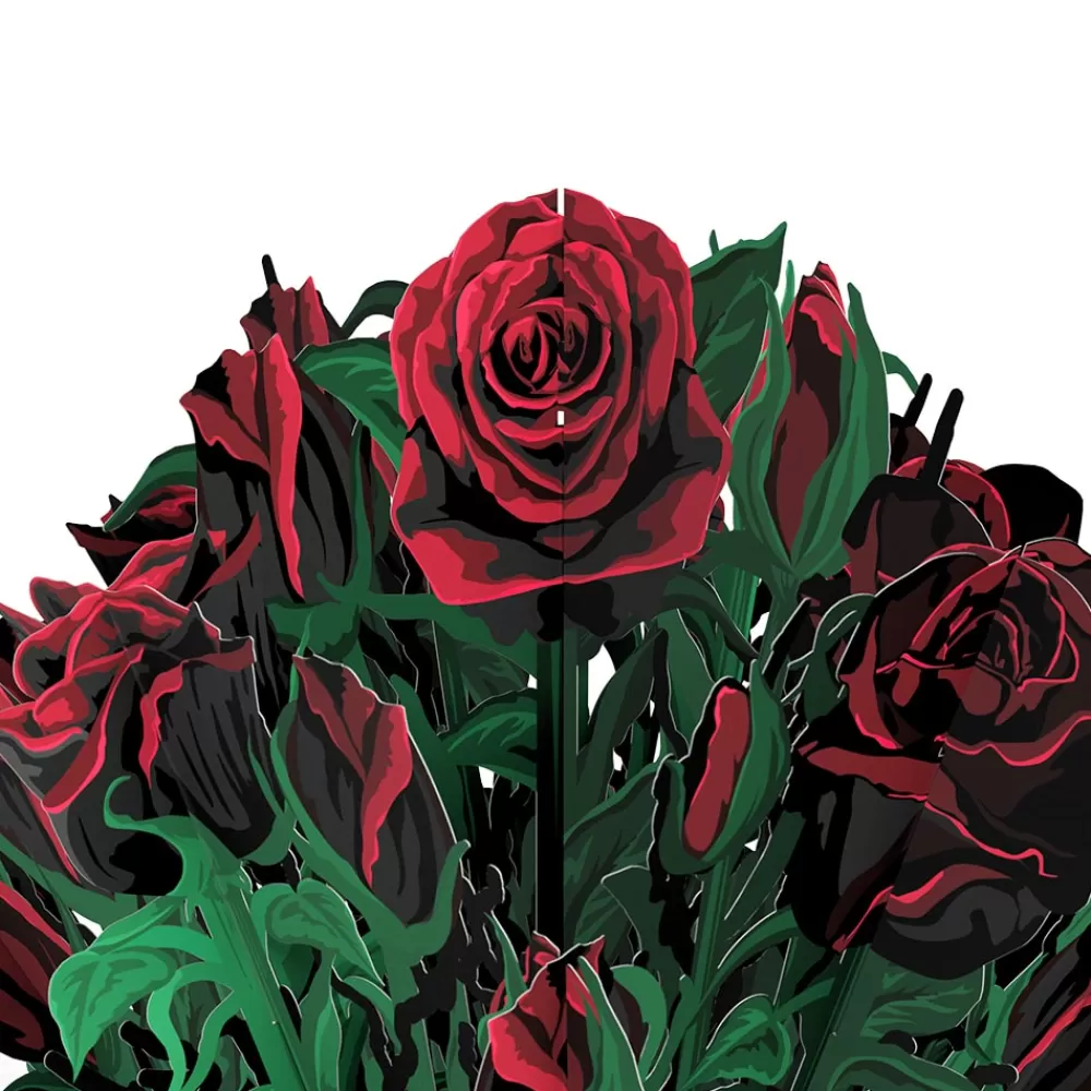 Lovepop Pop-Up Bouquets | Card & Gift Bundles | Star Wars™ Darth Vader™ Birthday Pop-Up Card & Flower Buds Bouquet Bundle