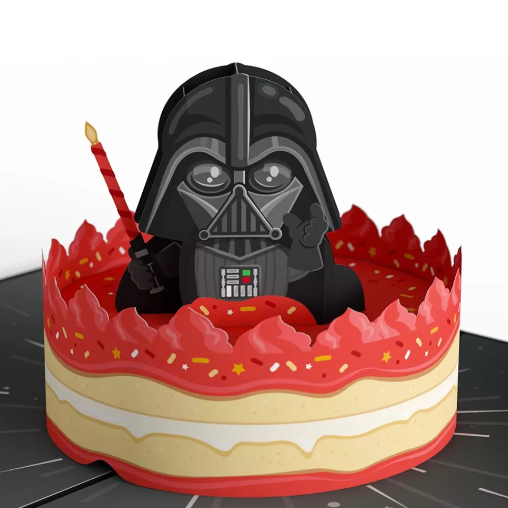 Lovepop Pop-Up Bouquets | Card & Gift Bundles | Star Wars™ Darth Vader™ Birthday Pop-Up Card & Flower Buds Bouquet Bundle