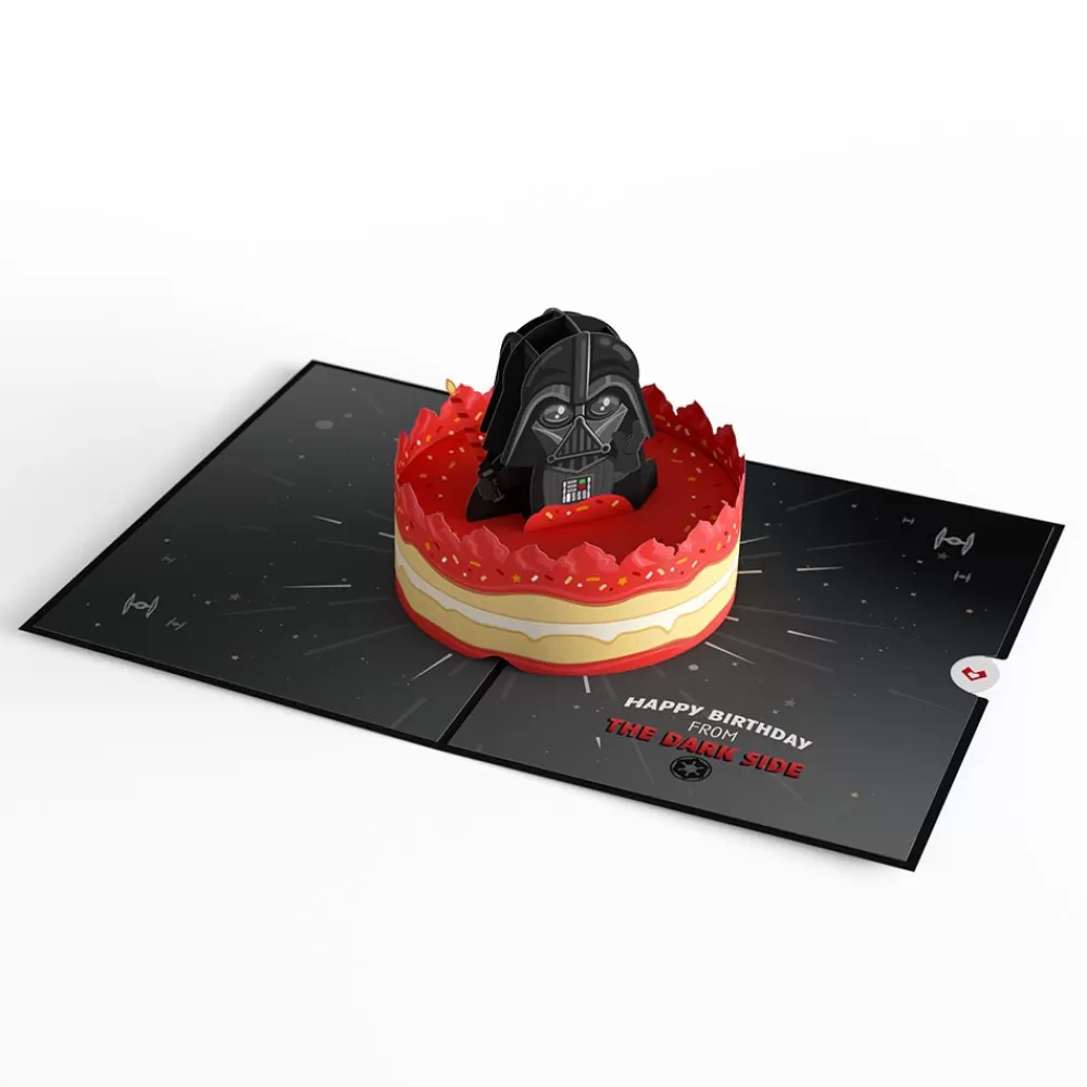 Lovepop Pop-Up Bouquets | Card & Gift Bundles | Star Wars™ Darth Vader™ Birthday Pop-Up Card & Flower Buds Bouquet Bundle