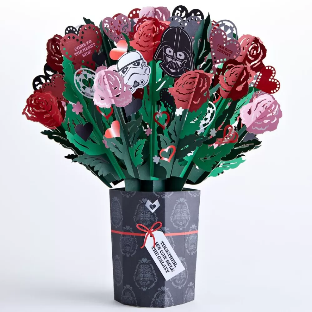 Lovepop Pop-Up Bouquets | Anniversary | Star Wars™ Darth Vader™ Galactic Love Bouquet