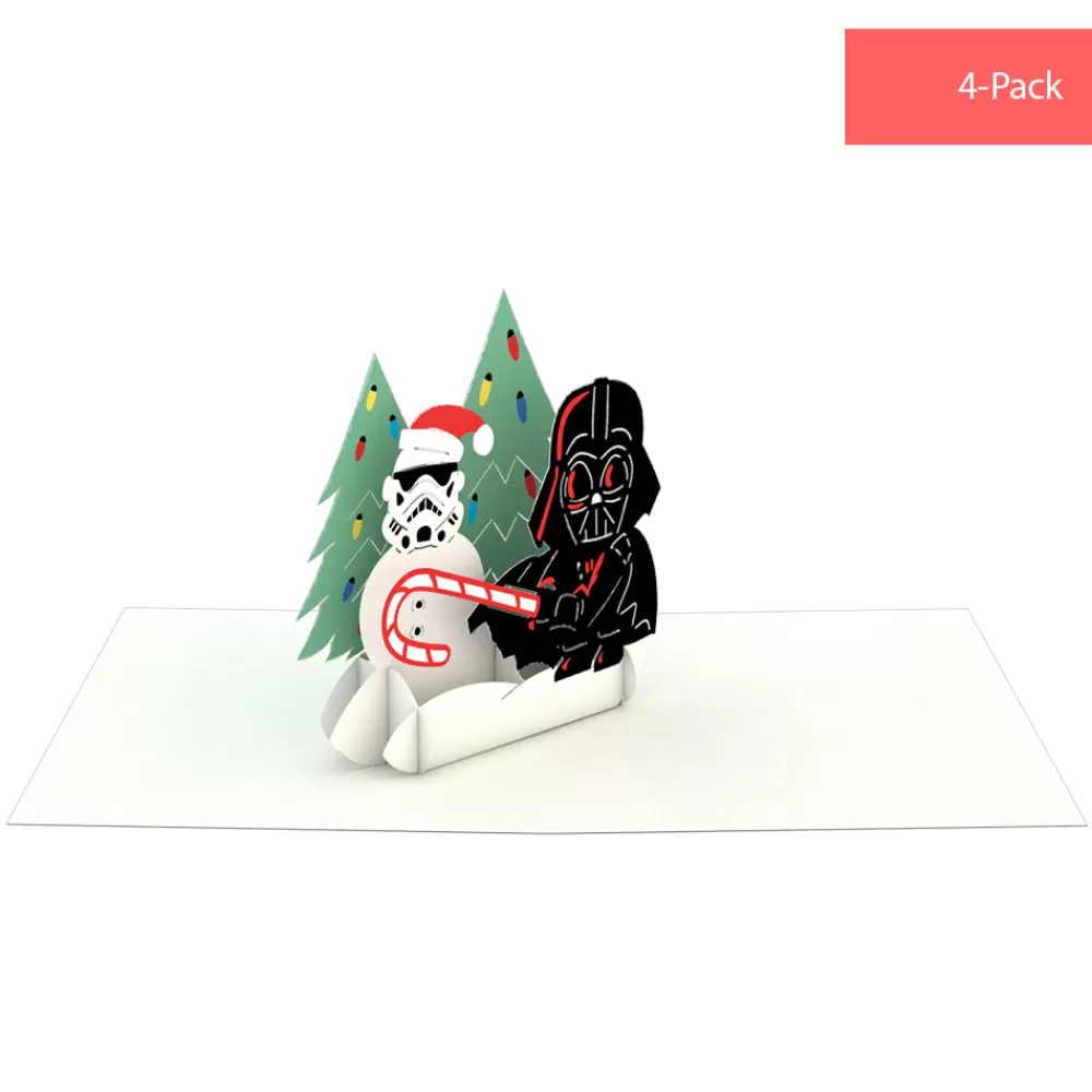 Lovepop Christmas 12/25 | Star Wars | Star Wars™ Darth Vader™ Holiday Notecards (4 Pack)