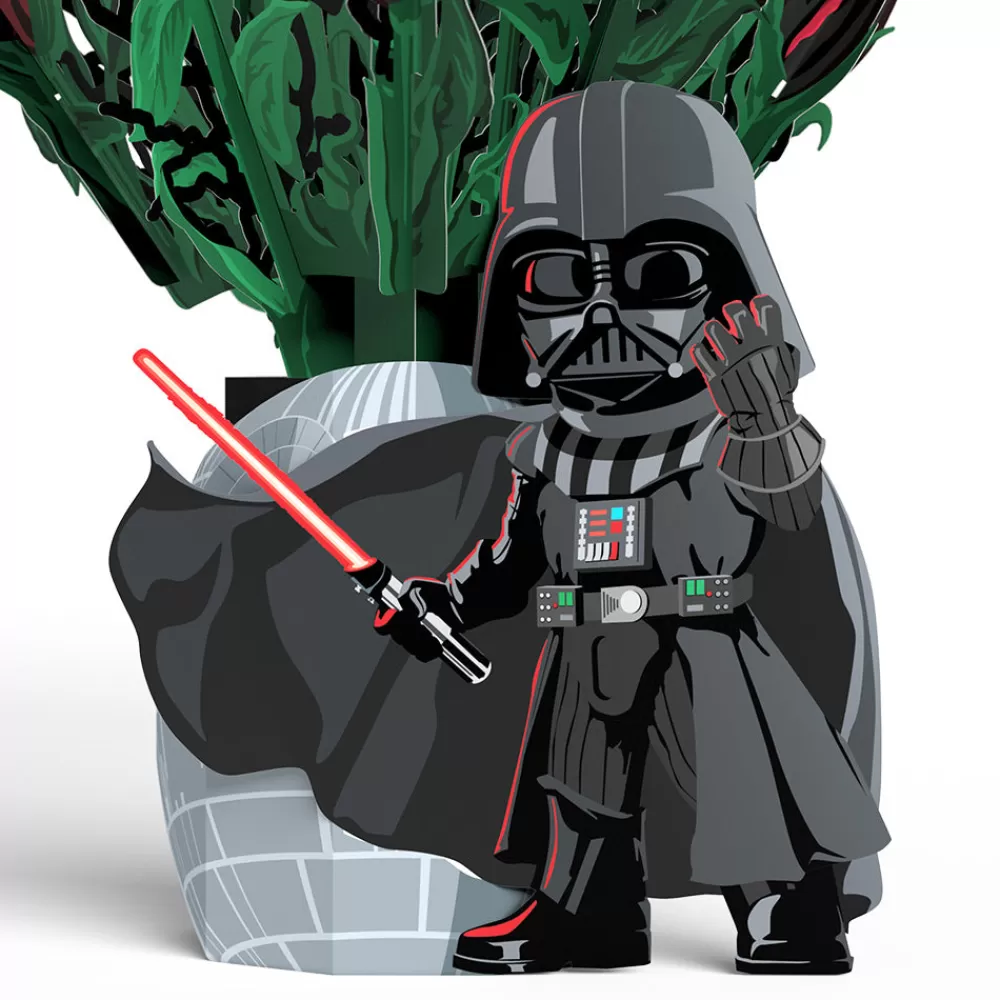 Lovepop Pop-Up Bouquets | Card & Gift Bundles | Star Wars™ Darth Vader™ Take My Breath Away Pop-Up Card & Flower Buds Bouquet Bundle