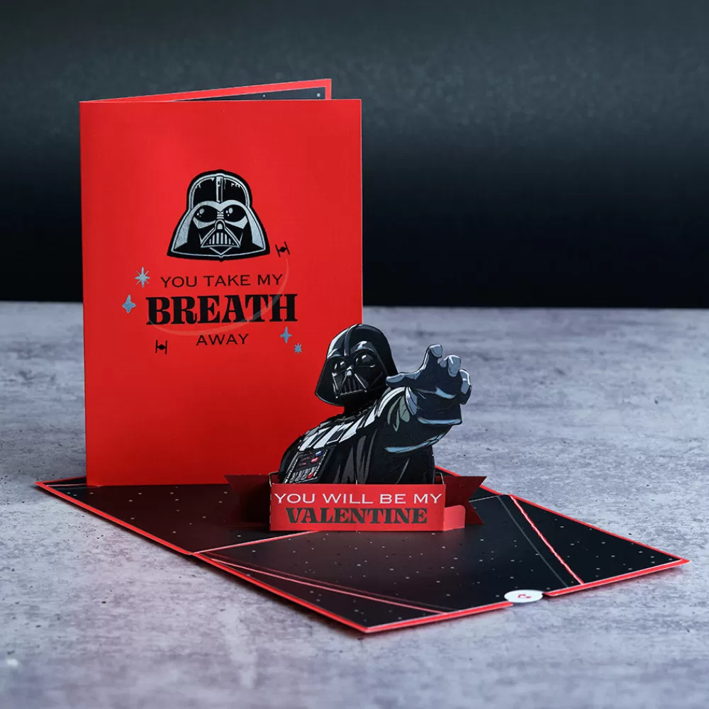 Lovepop Valentine'S Day 2/14 | Star Wars | Star Wars™ Darth Vader™ Take My Breath Away Valentine Pop-Up Card