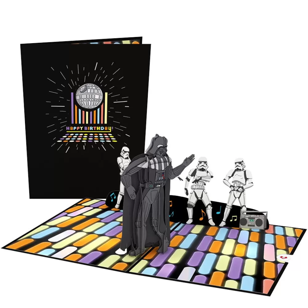 Lovepop Greeting Cards | Birthday | Star Wars™ Death Star™ Disco Birthday Pop-Up Card