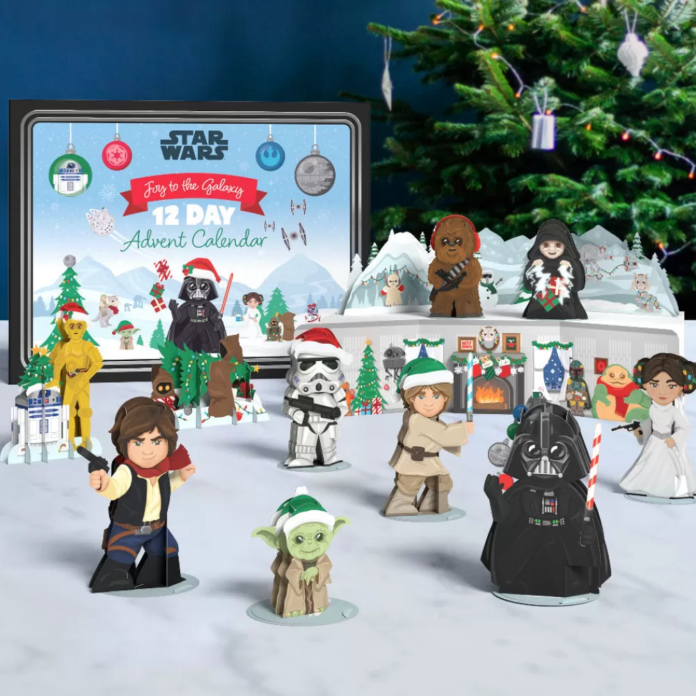 Lovepop Advent Calendars | Christmas 12/25 | Star Wars™ Joy to the Galaxy 12 Day Holiday Advent Calendar