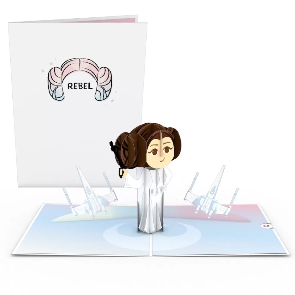 Lovepop Greeting Cards | Birthday | Star Wars™ Princess Leia™: Rebel Pop-Up Card