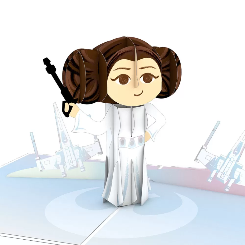 Lovepop Greeting Cards | Birthday | Star Wars™ Princess Leia™: Rebel Pop-Up Card