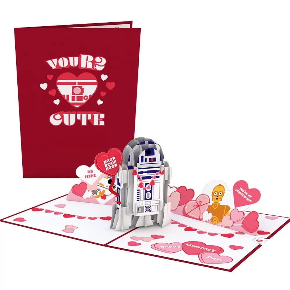 Lovepop Valentine'S Day 2/14 | Kids | Star Wars™ R2-D2™ Valentine Pop-Up Card