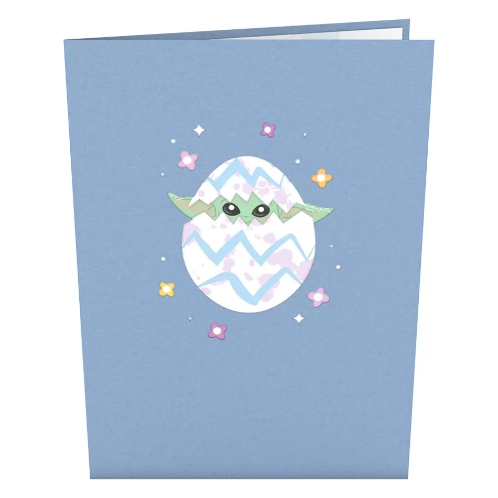 Lovepop Easter 4/20 | Kids | Star Wars™ The Mandalorian™ Best Easter in the Gal-eggsy Pop-Up Card
