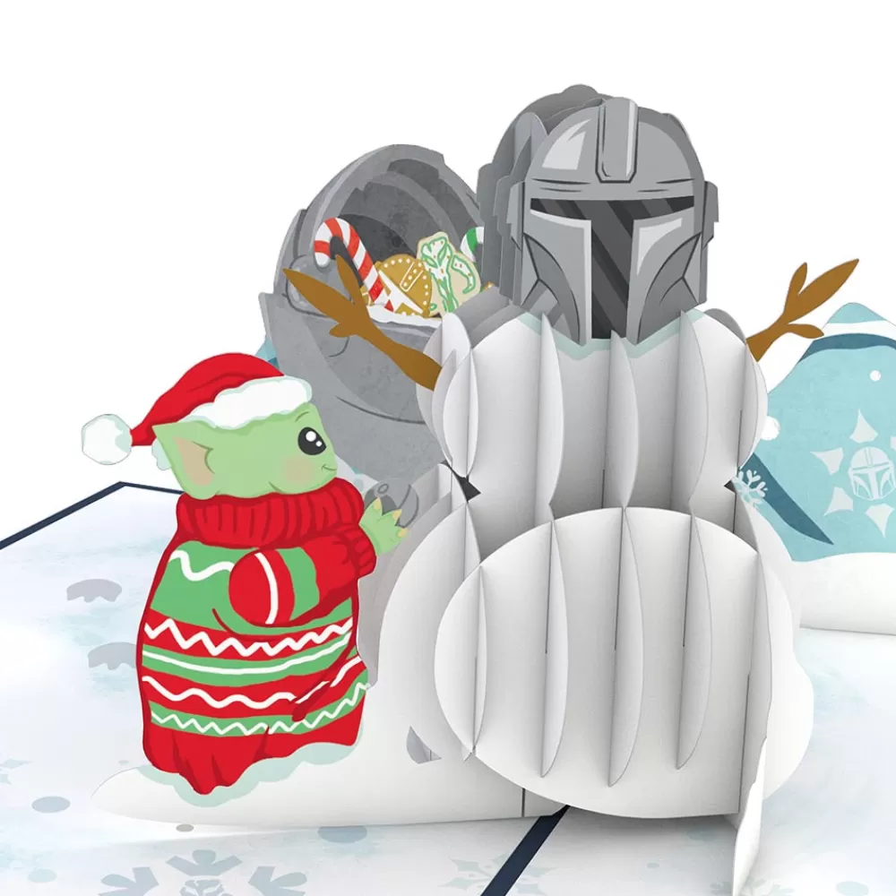 Lovepop Christmas 12/25 | Star Wars | Star Wars™ The Mandalorian™ Galaxy's Greetings Pop-Up Card