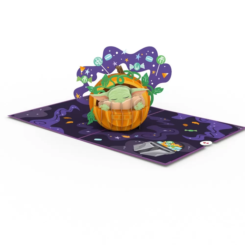 Lovepop Halloween 10/31 | Kids | Star Wars™ The Mandalorian™ Grogu™ Candy is the Way Pop-Up Card